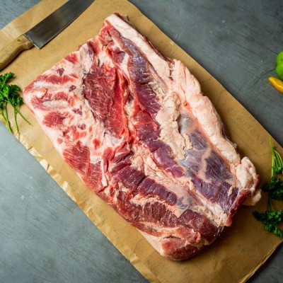 Свинина ребрышки мясные 900 г - купить в Чечекле