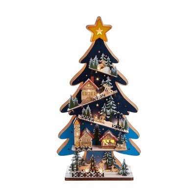 Деревянная ёлка 60 см - купить в Чечекле